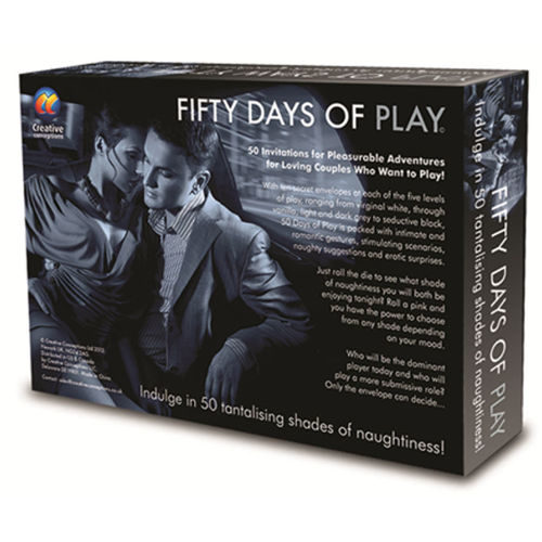 50 Days of Play Back of Box
