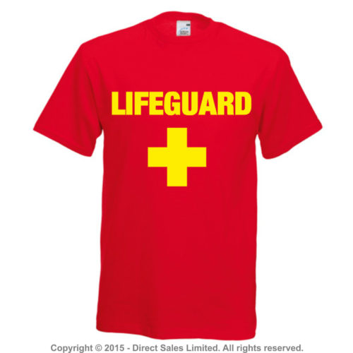Lifeguard t shirt Red