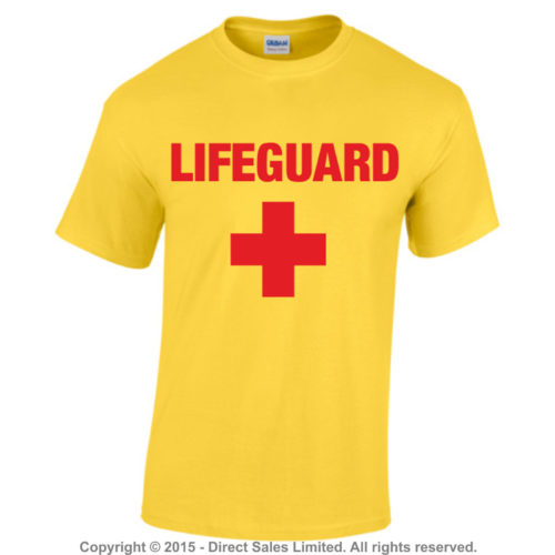 Lifeguard t shirt Yellow